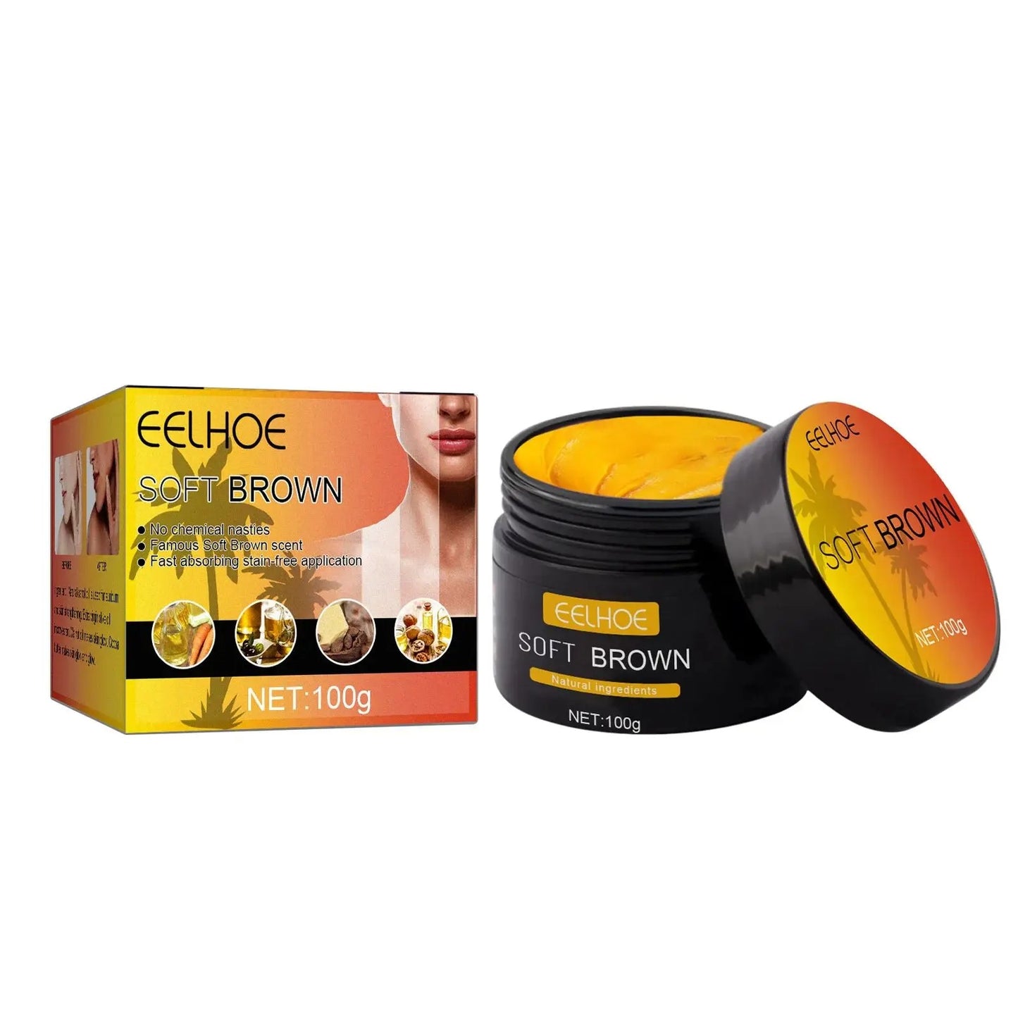 EELHOE Crema Abbronzante Naturale.